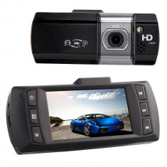 Camera auto iUni Dash 520, Full HD, WDR, HDMI, Senzor de miscare, Senzor G, 2.7 inch LCD, Negru + 16Gb CADOU foto