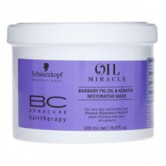 Schwarzkopf Professional BC Bonacure Oil Miracle Barbary Fig Oil &amp;amp;amp; Keratin masca pentru par foarte uscat si fragil 500 ml foto