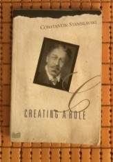 C. Stanislavski CREATING A ROLE foto