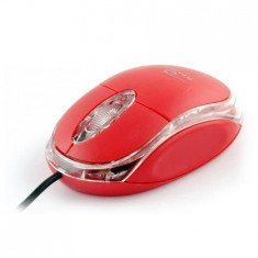 MOUSE OPTIC USB RAPTOR ROSU foto