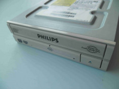 DVD RW Writer Philips DVDR1660/00M alb ATA IDE foto