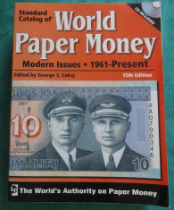 v- Catalog bancnote Krause, World paper money 1961-prezent, ed. 15, CD inclus! foto