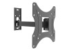 Suport TV LCD 17-42 Inch, Brat, Inclinare Orizontala Verticala, VESA 200x200, 25kg, Accesorii Montaj Incluse