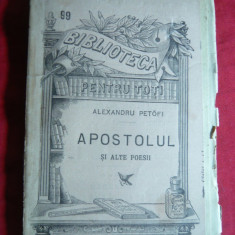 Alex Petofi - Apostolul si alte povestiri -cca.1898 BPT nr.99,trad.St.O.Iosif