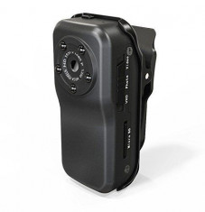 Mini Camera Video Sport iUni Dare BK01, Full HD, Carcasa metalica, Negru + kit sport foto