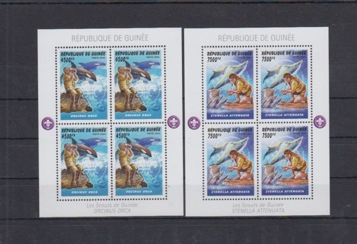 GUINEA 2006 BALENE SI DELFINI