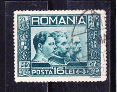 Timbre ROMANIA 1931/*92 = EFIGIA CELOR TREI REGI foto