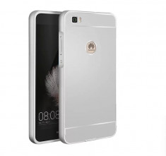 BUMPER METALIC HUAWEI ASCEND P8 LITE - BONUS FOLIE PROTECTIE foto