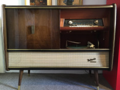 Combina consola radio tuburi lampi Blaupunkt Valencia De Luxe 40720 foto