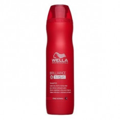 Wella Professionals Brilliance Shampoo sampon pentru par fin si colorat 250 ml foto