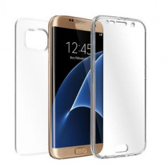 Husa Samsung Galaxy S7 Edge Full Body TPU Transparenta foto