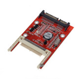 Adaptor convertor card de memorie Compact Flash CF I/II la SATA 2.5&quot; 22 pini