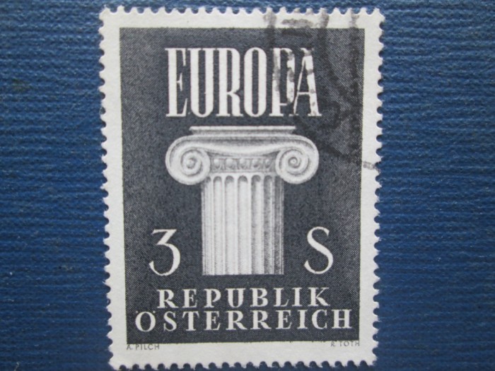 TIMBRE AUSTRIA STAMPILATE