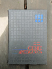 CHIMIE ANORGANICA - EDITH BERAL foto