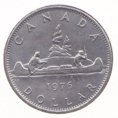 Moneda Canada 1 Dolar 1976 - KM#76.2 UNC foto
