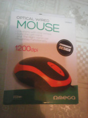 mouse optic nou 3 butoane, cutie sigilata +++ foto