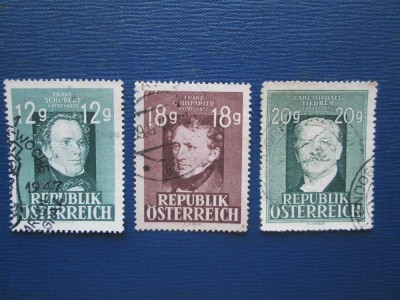 TIMBRE AUSTRIA SET =STAMPILAT foto