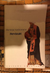 Sf. Augustin RETRACTATIONES Revizuiri trad. N. I. Barbu ed. critica foto