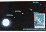 5092 - Carte maxima Romania 1985 - cosmos