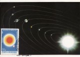 5093 - Carte maxima Romania 1985 - cosmos