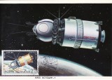 5089 - Carte maxima Romania 1985 - cosmos