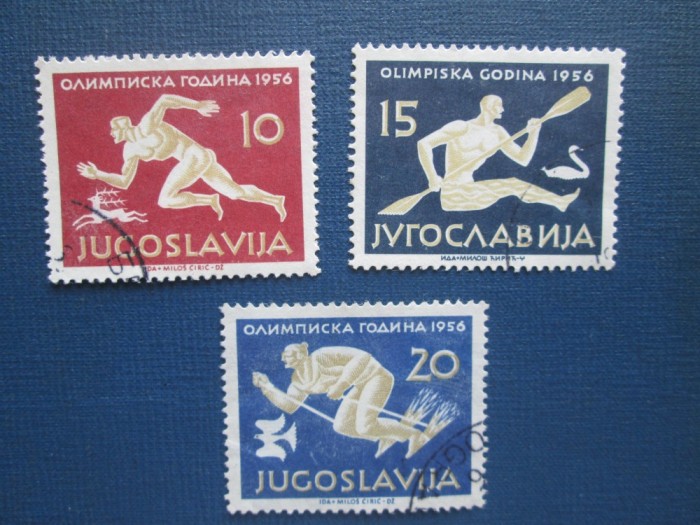 TIMBRE IUGOSLAVIA LOT STAMPILAT