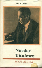 Nicolae Titulescu - Ion M.Oprea foto