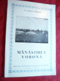 S.Porcescu- Manastirea Vorona -Ed. Manastirea Moldovei si Sucevei Iasi 1989