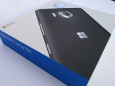 MICROSOFT LUMIA 950 DUAL SIM BLACK / NEGRU SIGILAT !! LIBER DE RETEA !! foto