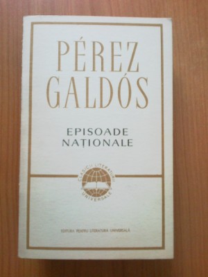 n4 Episoade Nationale - Benito Perez Galdos foto