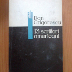 h0b Dan Grigorescu - 13 scriitori americani