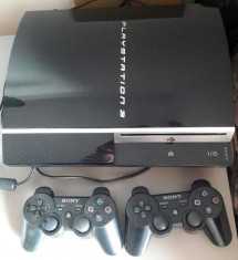 Playstation 3 (PS3) 500 GB FAT (nemodat) + 11 jocuri foto