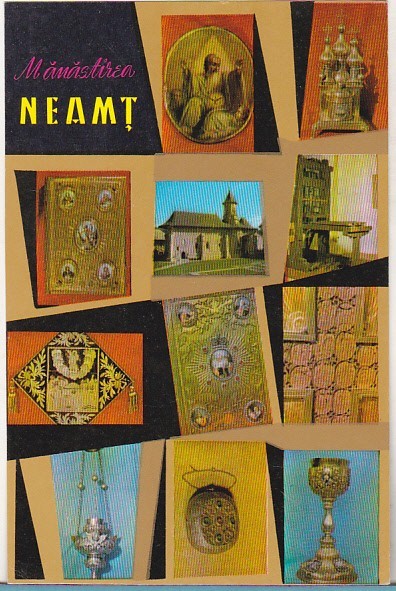 bnk cp Manastirea Neamt - Vedere - necirculata