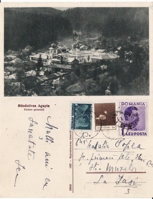 Manastirea Agapia (Neamt) - Vedere generala foto