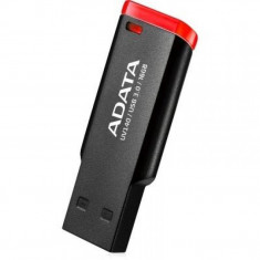 Stick memorie USB AData UV140 , 16 GB , USB 3.0 , Negru/Rosu foto