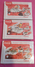 Set Puzzle Romanesc Coca Cola - Mos Craciun - 2011 foto