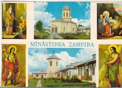 bnk cp Manastirea Zamfira - Vedere - necirculata foto