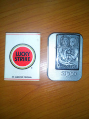 Bricheta Zippo Originala Zodiac Gemini foto