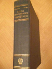 Bazele Farmacologice Ale Terapeuticii - L. Goodman A. Gilman ,138048 foto