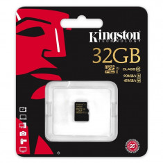 Card Kingston microSDHC 32GB Class 10 UHS-I foto