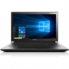 Laptop Lenovo B51-30 15.6 inch HD Intel Pentium N3700 2.40 GHz 4GB Ram 500GB + 8GB SSH GMA HD FingerPrint Reader no OS Black foto