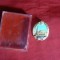 Insigna Parlamentului URSS , metal aurit si email , h= 3,1 cm