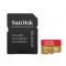 Card Sandisk Extreme microSDXC 90Mbs UHS-I U3 64GB Clasa 10 cu adaptor SD