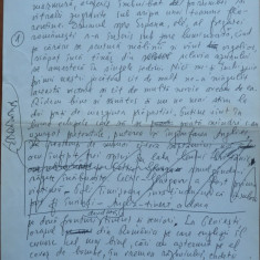 Manuscris Fanus Neagu ; Inel de viata lunga , 3 pagini