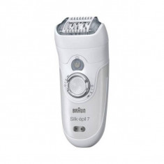 Epilator Braun SE7681 Wet&amp;amp;Dry fara fir cu 5 atasamente si borseta premium foto