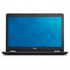 Laptop Dell Latitude E5570 15.6 inch HD Intel Core i5-6200U 4GB DDR4 500GB HDD FPR Linux Black foto