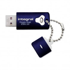 Memorie USB Integral Crypto Dual 4GB USB 2.0 Fips 197 encrypted foto