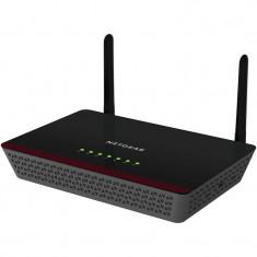Router wireless NetGear D6000 AC750 ADSL2+ Gigabit Dual-Band Black foto