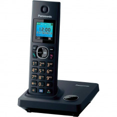 Telefon fara fir DECT Panasonic KX-TG7851FXB Caller ID Negru foto