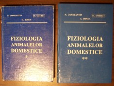 Fiziologia animalelor domestice, 2 vol - N.Constantin, M.Cotrut, A.Sonea (1998) foto